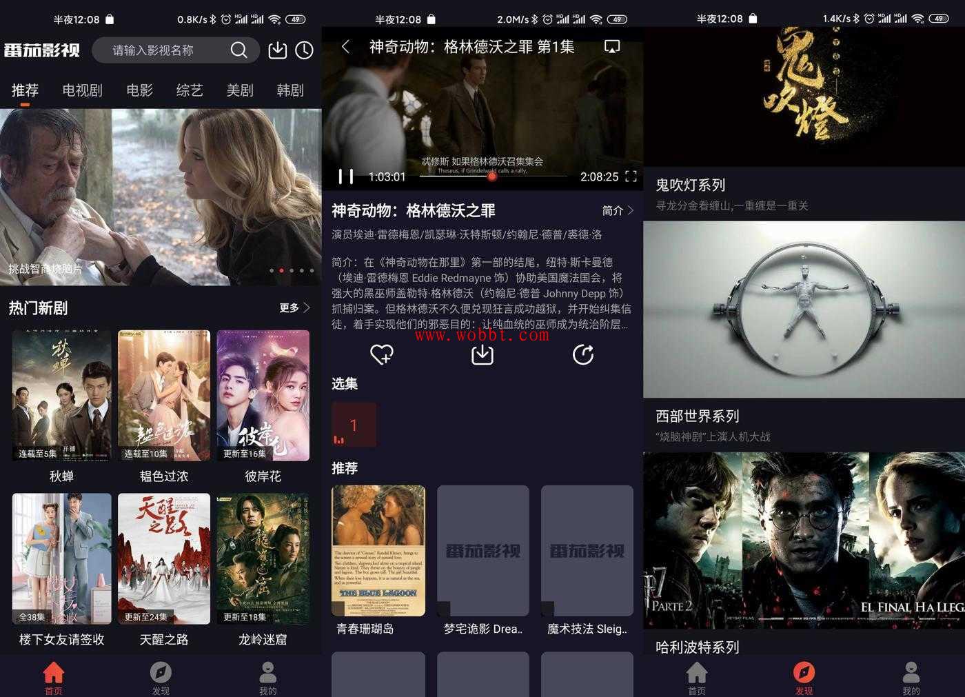 安卓番茄影视v1.1.2绿化版-书宇源码网