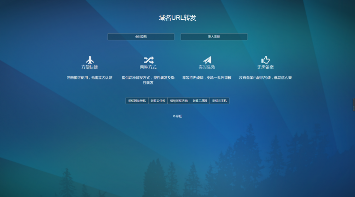 PHP域名url转发源码支持隐性转发-书宇源码网