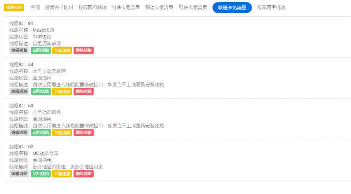 最近很火的斗鱼大王卡动态线路免流系统搭建教程联通电信必免-书宇源码网