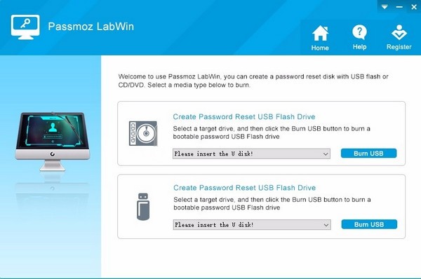 Windows密码恢复软件PassMoz LabWin 可绕过密码-书宇源码网