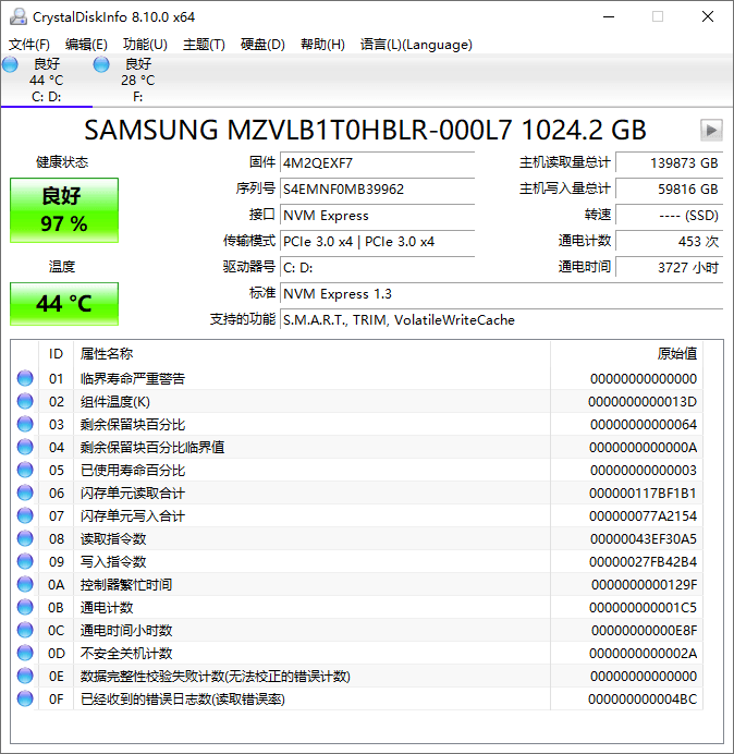 CrystalDiskInfo v8.10.0正式版-书宇源码网
