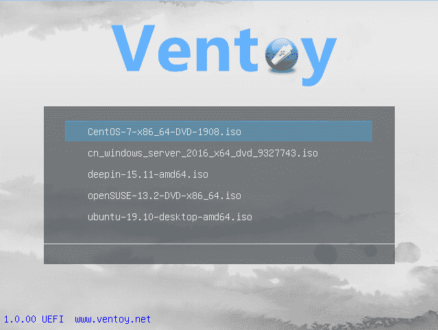 国产开源U盘启动制作工具Ventoy v1.0.44-书宇源码网