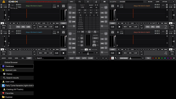 PCDJ DEX(DJ混音软件)v3.11.0.2 中文版下载-书宇源码网