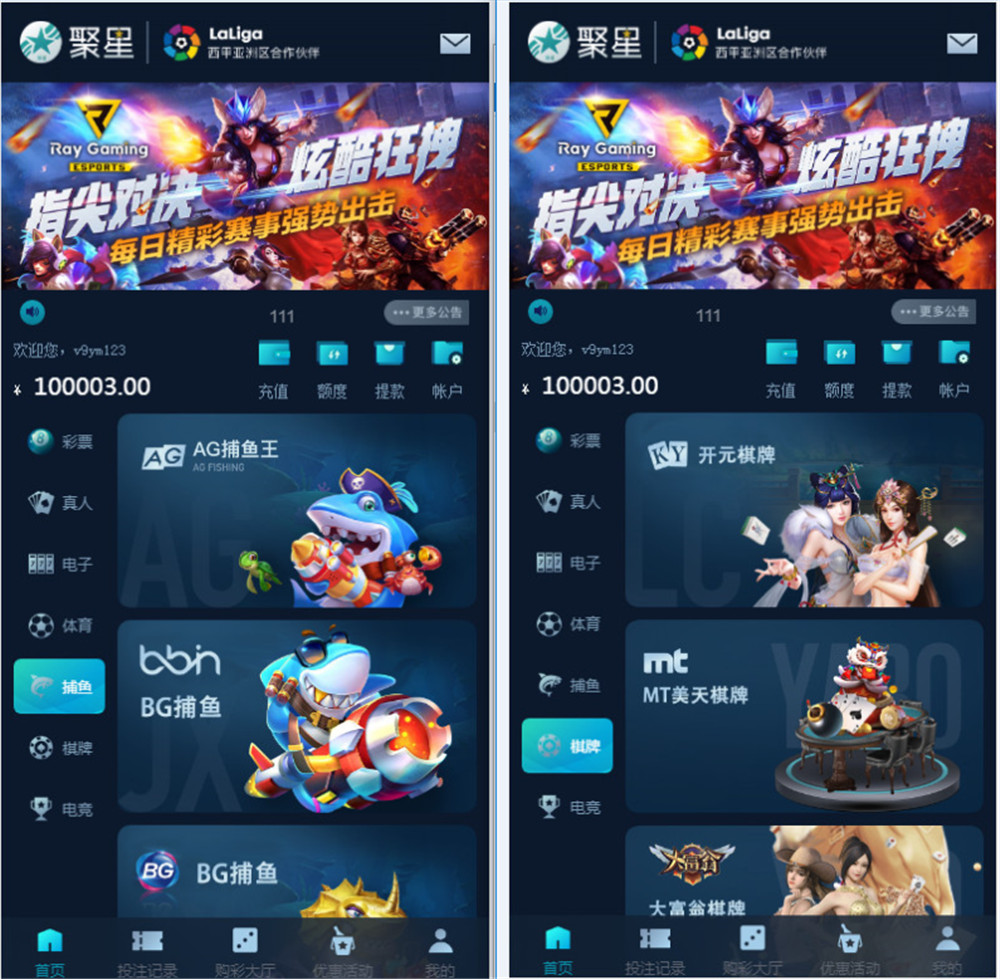聚星完整源码 UI超级好看+对接NG接口+双玩系统-书宇源码网