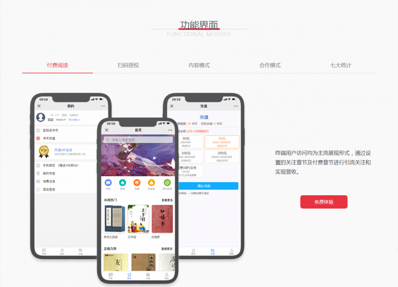 草莓CDMS原创内容分销系统-微信小说平台系统v1.0-书宇源码网