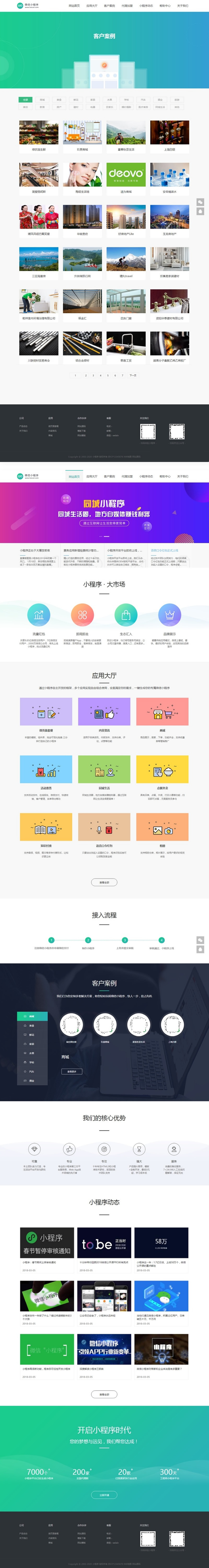 微信小程序开发代理展示销售网站源码（手机同步）产品介绍-书宇源码网