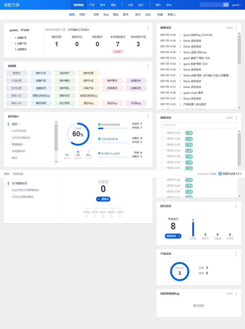 禅道企业版源码包 v6.2-书宇源码网