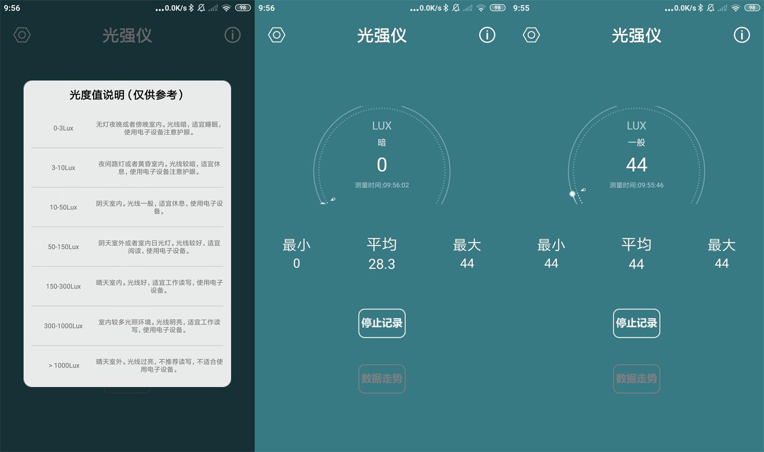 安卓光强仪v3.1.0绿化版-书宇源码网